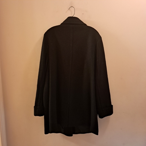 Lands' End Coat Women's 20W Plus Size Wool Blend Winter Formal Layering Warm - Picture 4 of 10